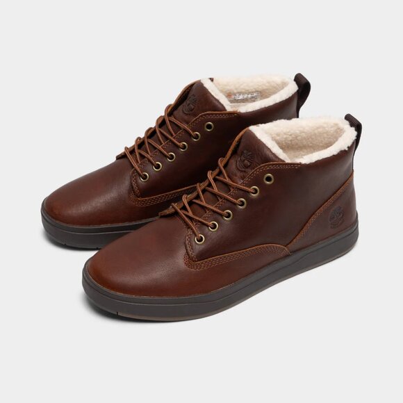 Timberland Men's Davis Square Warm Lined Chukka Rust A2G65 SZ 10.5 NEW WINTER - Picture 16 of 16